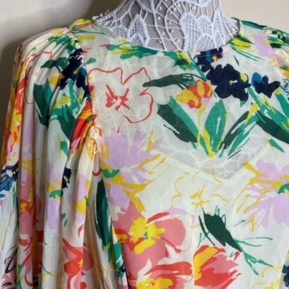 NWOT Ted Baker Kyrie Floral Maxi Dress (Ted Baker 3/ US 8) - Picture 5 of 9